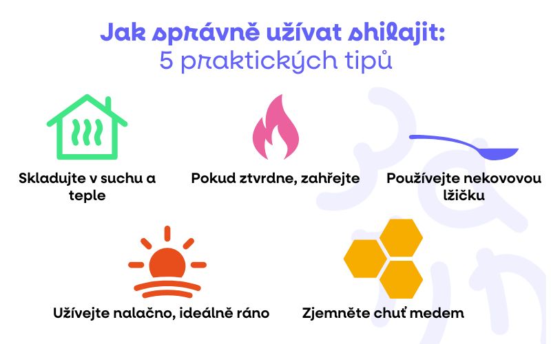 shilajit infografika